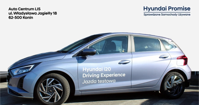 Hyundai i20 cena 84900 przebieg: 2970, rok produkcji 2023 z Gdańsk małe 137